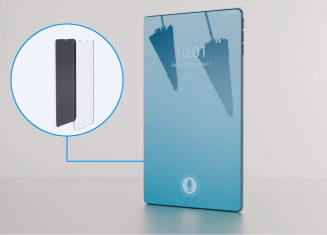 LCD screen protection during shipping