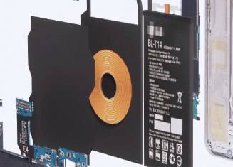 Carrier film for graphite heat spreader die-cutting