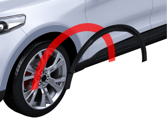 Fender flare bonding
