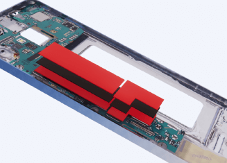 Surface protection for smartphone graphite heat dissipation sheets