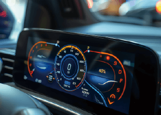 Adhesion, light-blocking, and insulation for automotive center consoles and mid-to-large commercial all-in-one display devices.