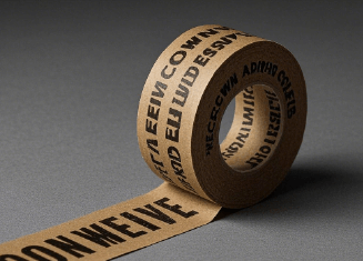 Layered kraft paper for writing