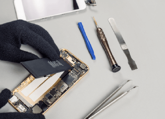Battery attachment and fixation