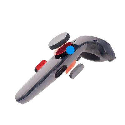 The rubber pad of the handle key is attached and fixed