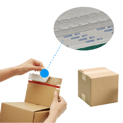Edge packaging is scratch-resistant